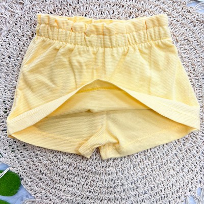 Conj My Cuteness Summer Amarelo Estrelinhas 